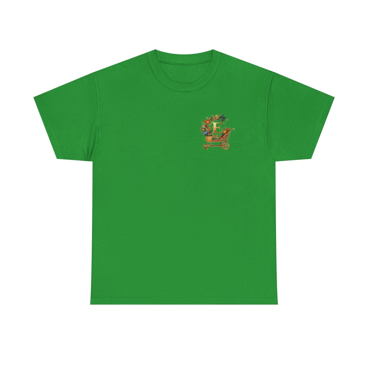 "Magic Forest", Unisex Heavy Cotton Tee - Vibrant Nature-Inspired Design