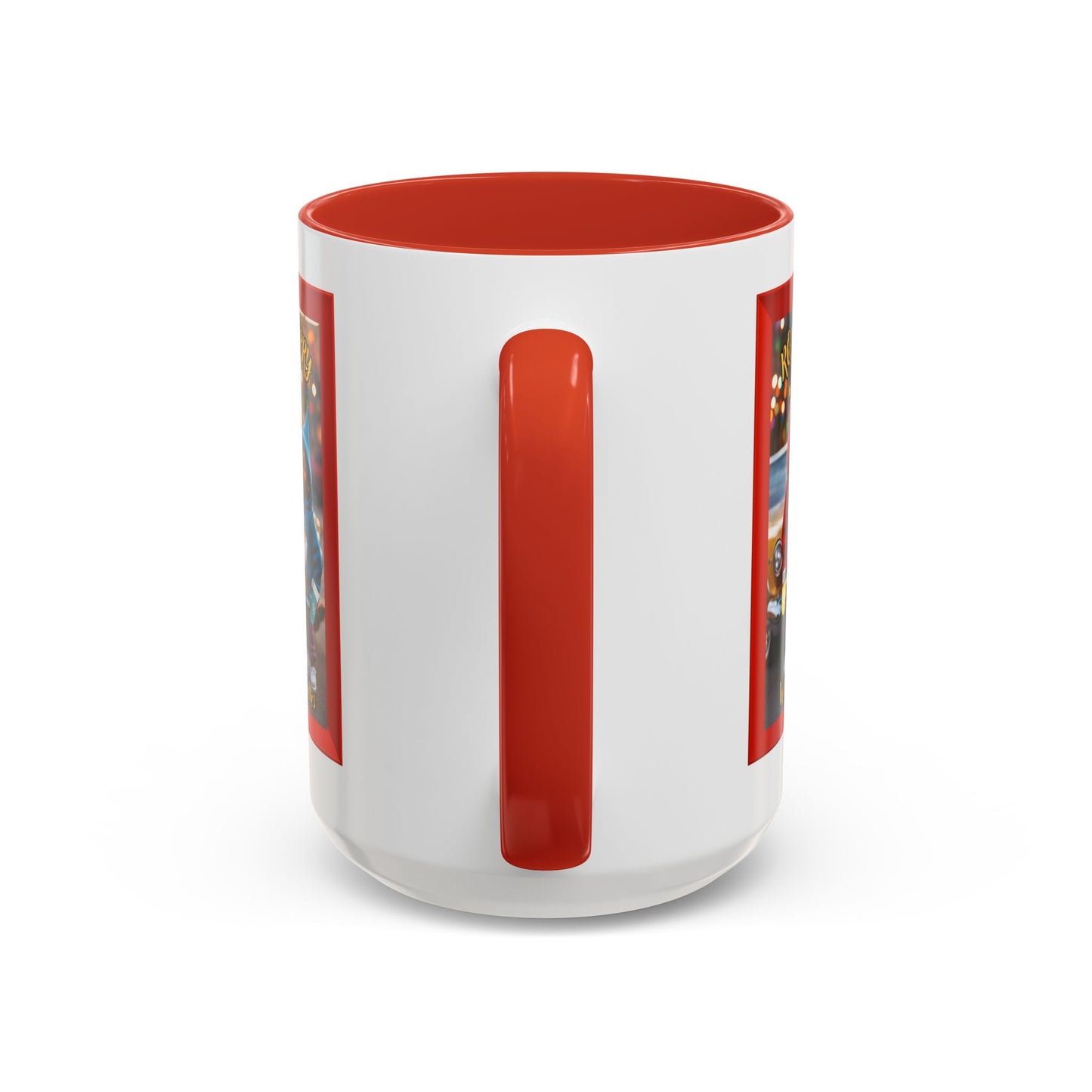 "Rollin Merry With The Homettes", Accent Coffee Mug (11, 15oz)