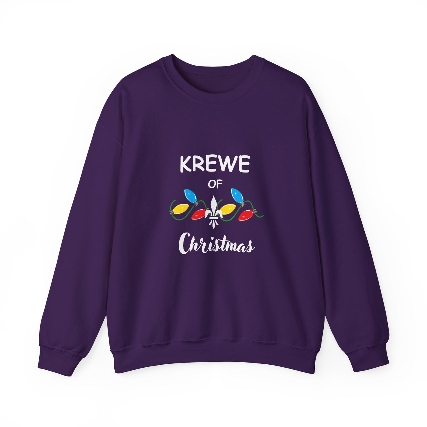 "Krewe Of Christmas" Unisex Heavy Blend™ Crewneck Sweatshirt