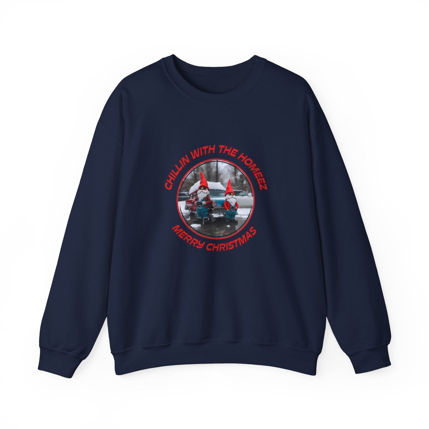 "Chillin With The Homeez" Unisex Heavy Blend™ Crewneck Sweatshirt