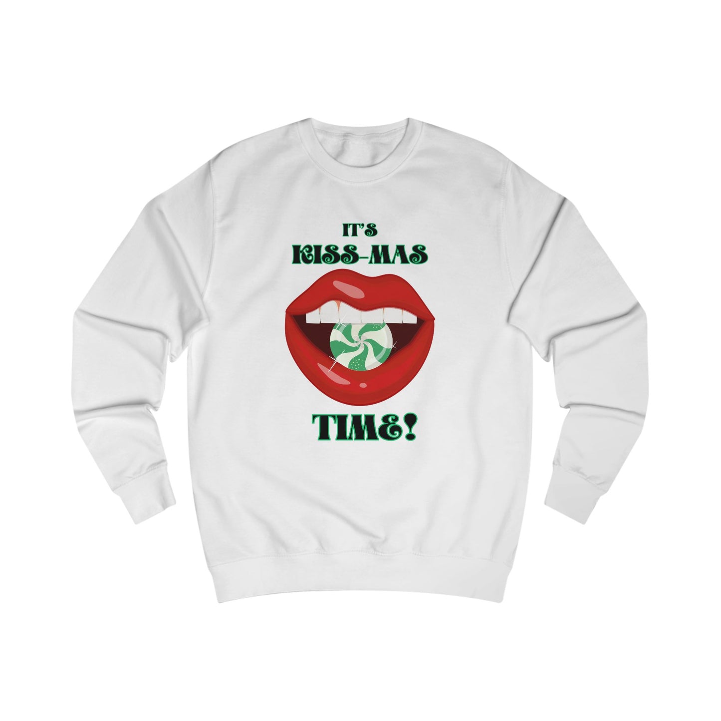 "It's Kiss-Mas Time!", Unisex Sweatshirt