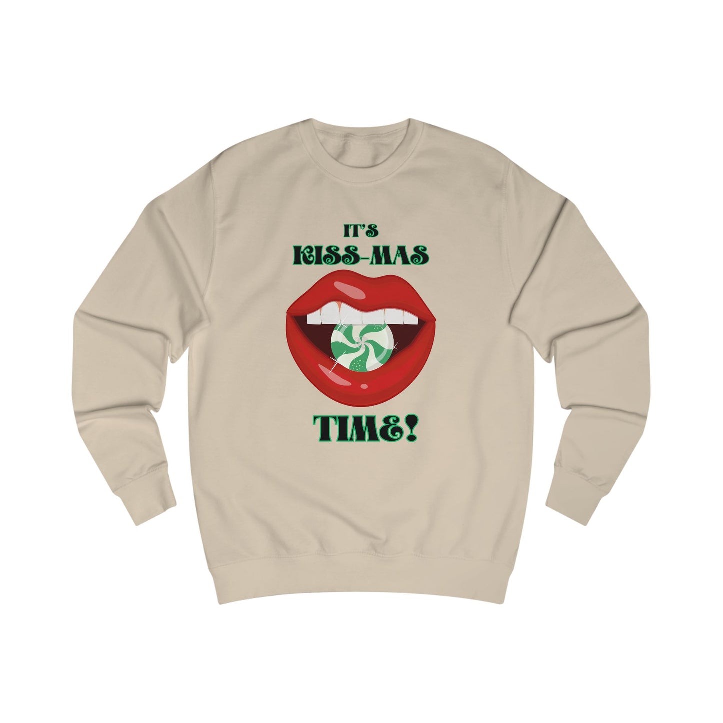 "It's Kiss-Mas Time!", Unisex Sweatshirt