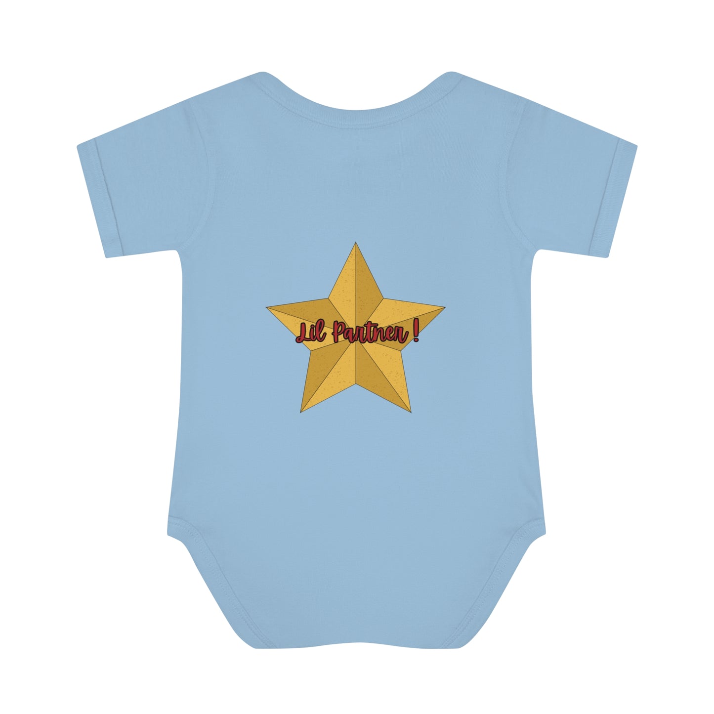 "Mary Christmas Lil Partner! "Infant Baby Rib Bodysuit
