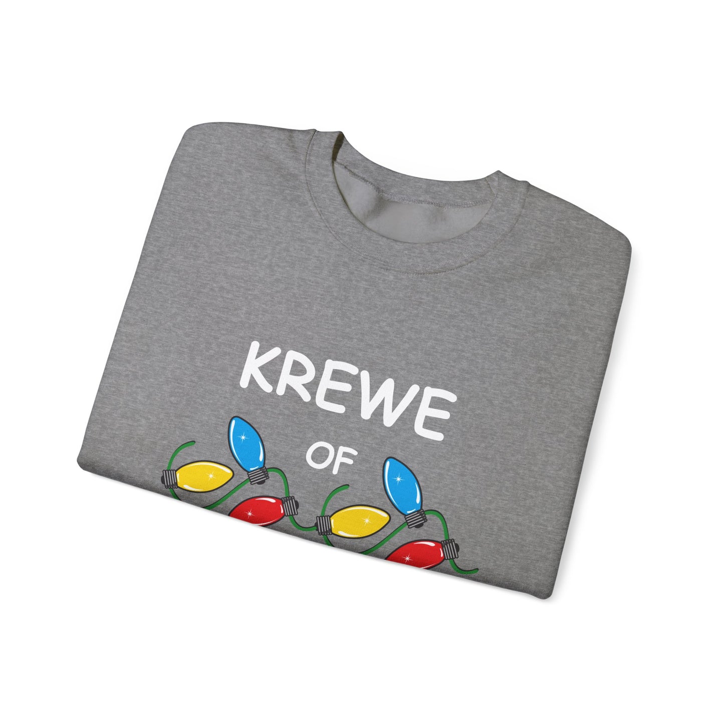 "Krewe Of Chistmas" Unisex Heavy Blend™ Crewneck Sweatshirt