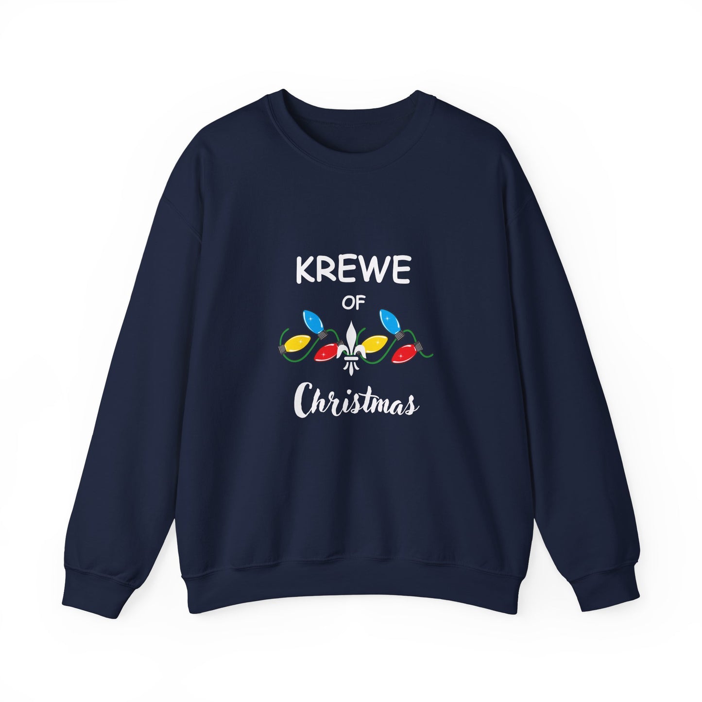 "Krewe Of Christmas" Unisex Heavy Blend™ Crewneck Sweatshirt