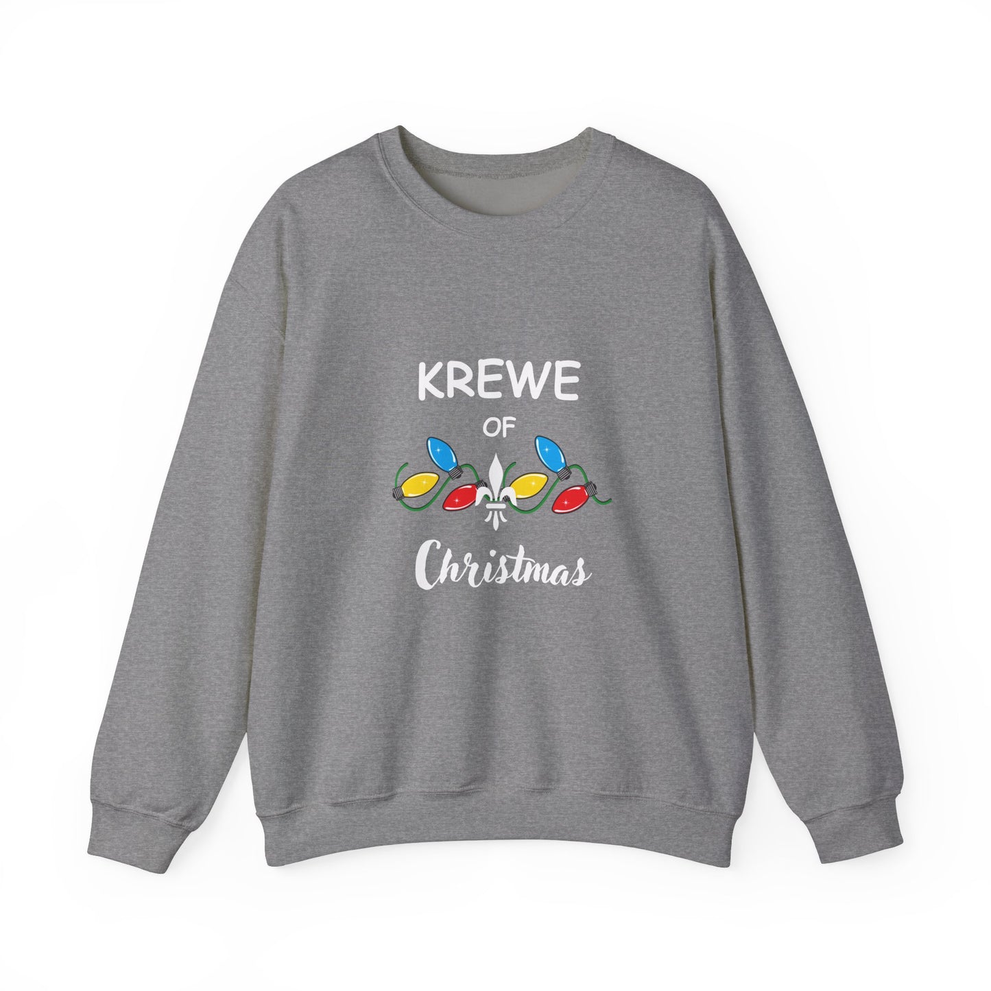 "Krewe Of Christmas" Unisex Heavy Blend™ Crewneck Sweatshirt