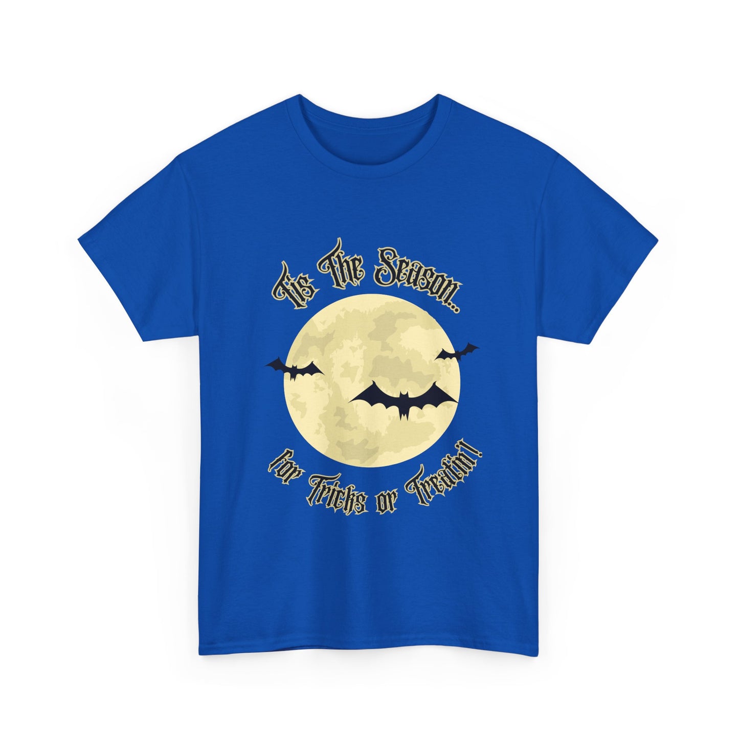 "Tis The Season" Unisex Cotton Tee, Spooky T-Shirt for Halloween