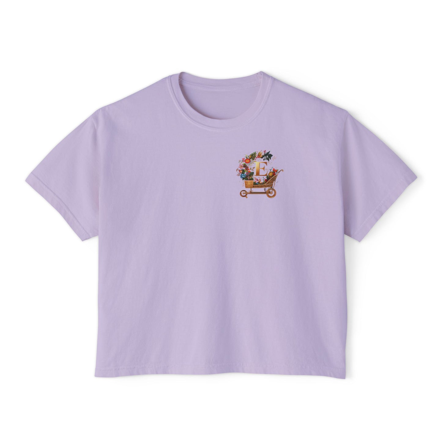 "Groovy Mushroom" Women's Boxy Tee