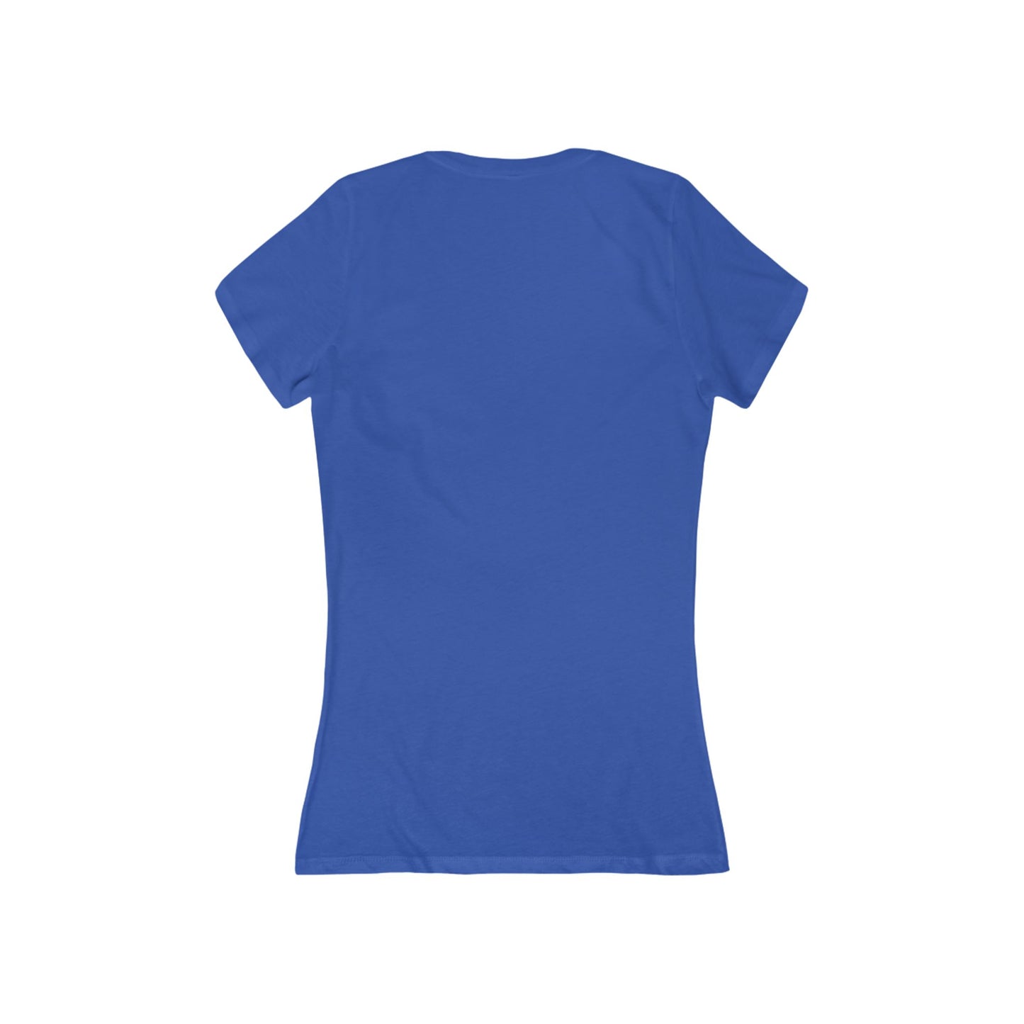 Treat Yo'Elf Christmas V-Neck Tee — Cute Elf Graphic Women's Tee