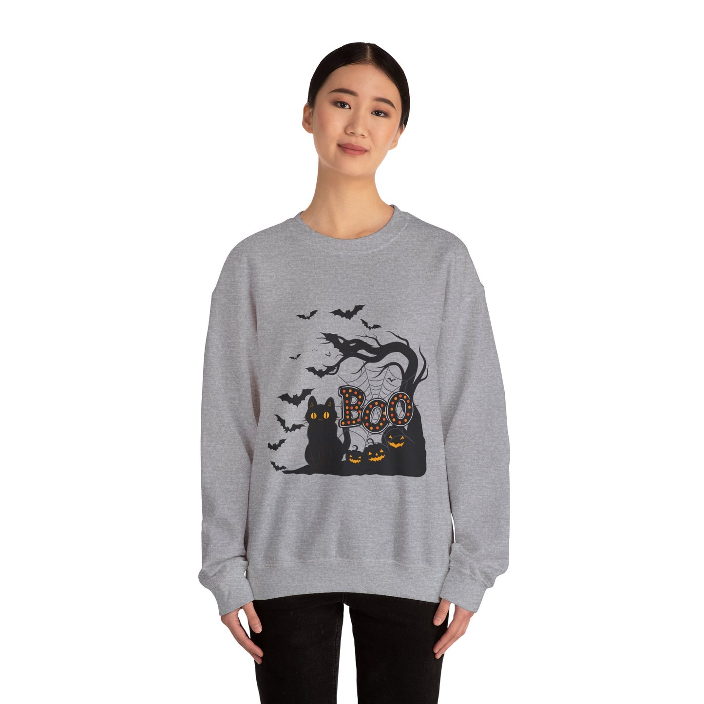 "Boo" Unisex Heavy Blend™ Crewneck Sweatshirt