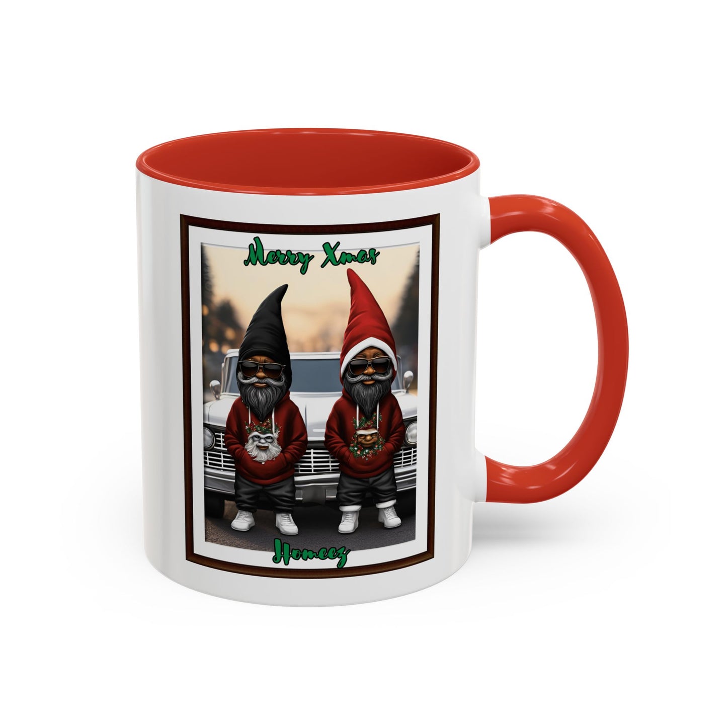 "Merry Xmas Homeez Accent Coffee Mug (11oz & 15oz)