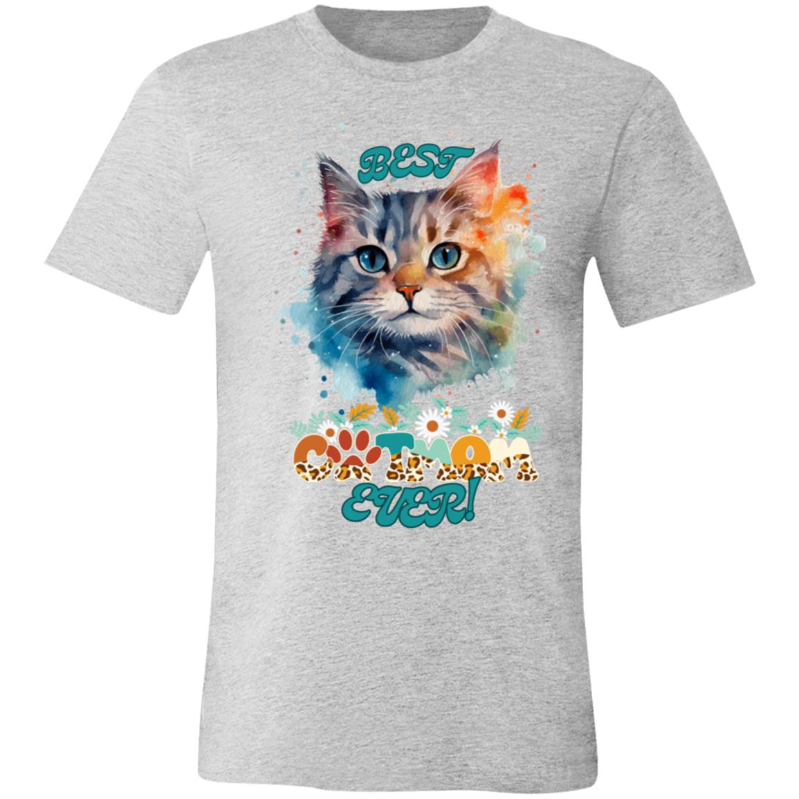 "BEST CAT MOM EVER!", Graffiti Style T-Shirt