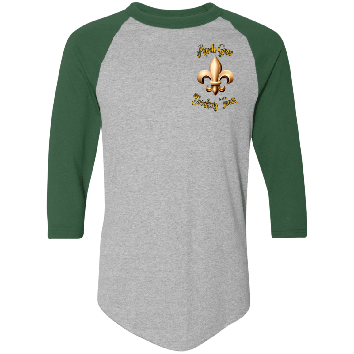 "Mardi Gras Drinking Team", Raglan Jersey