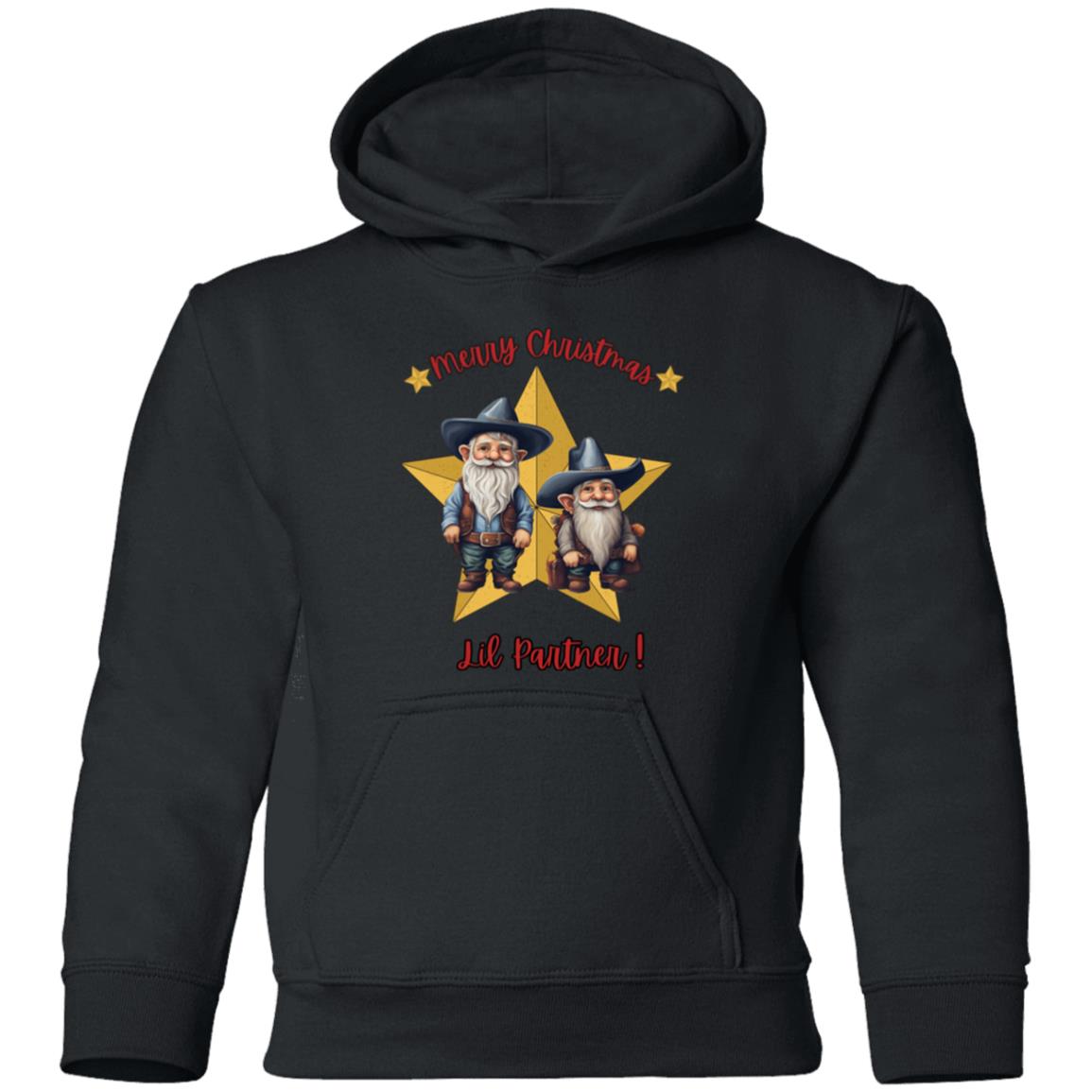 "Merry Christmas Lil Partner" Youth/Childrens Pullover Hoodie