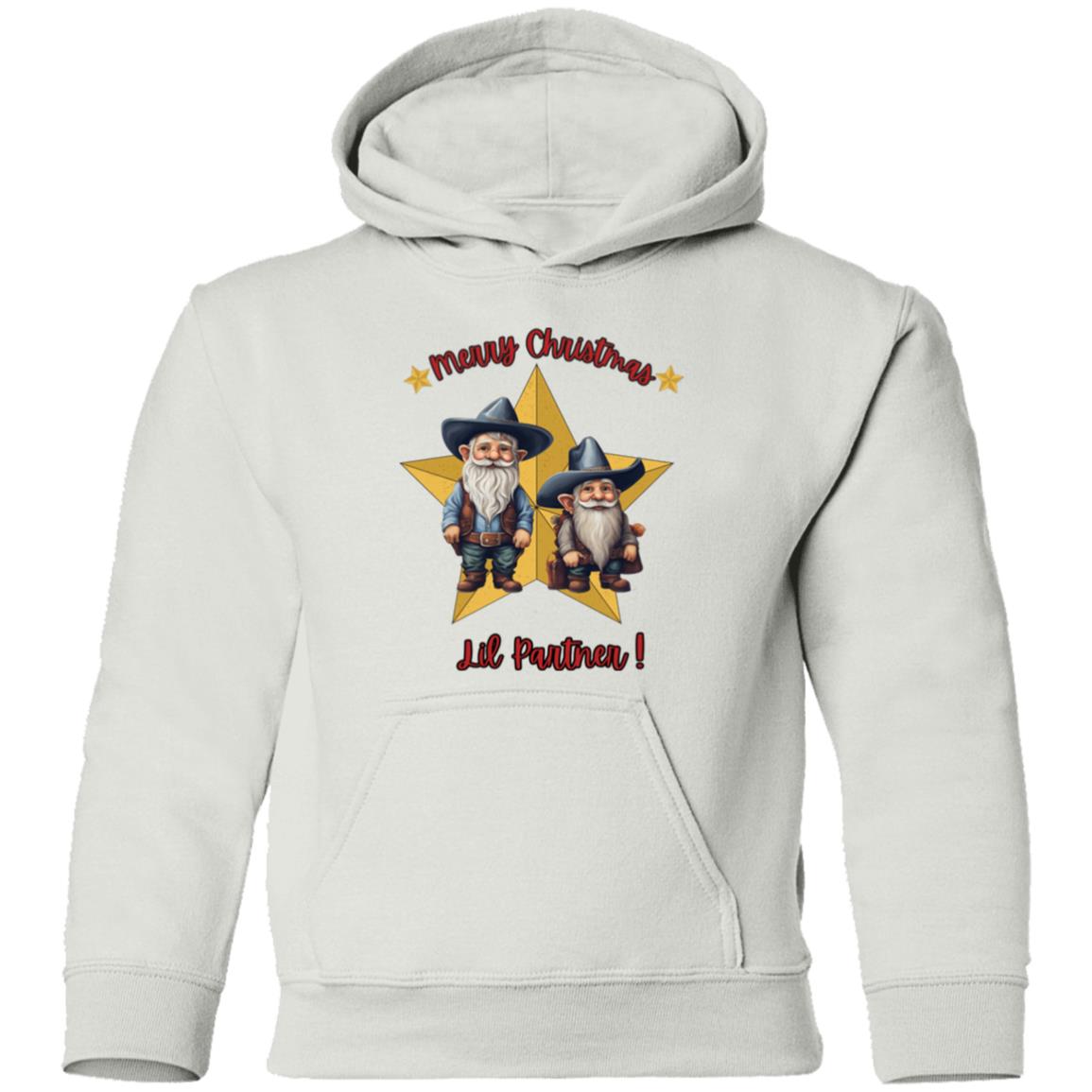 "Merry Christmas Lil Partner" Youth/Childrens Pullover Hoodie