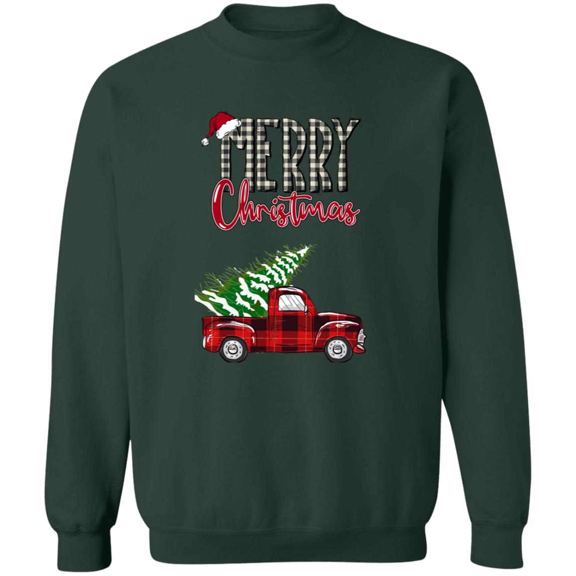 "Merry Christmas", Adult Unisex Pullover Sweatshirt