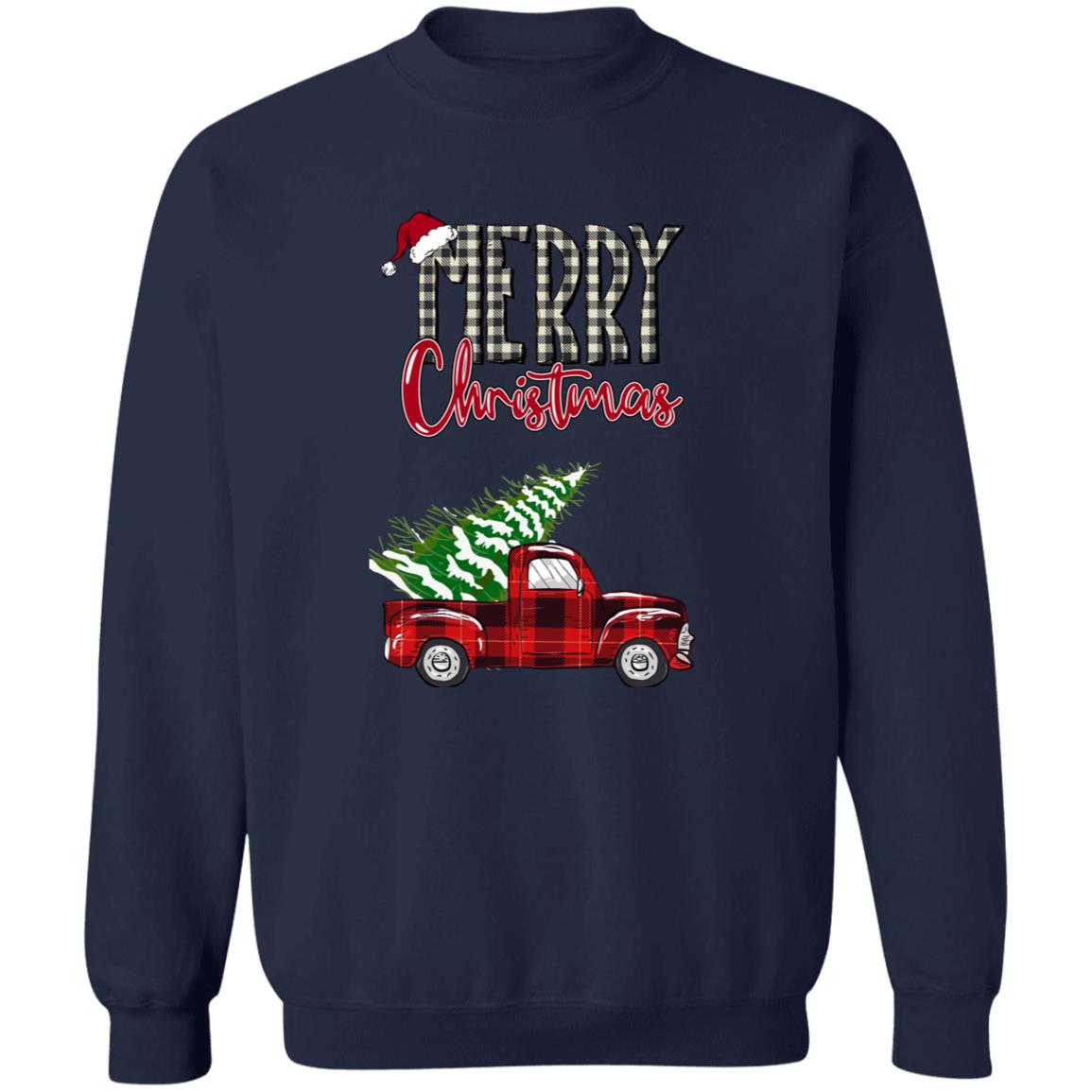 "Merry Christmas", Adult Unisex Pullover Sweatshirt