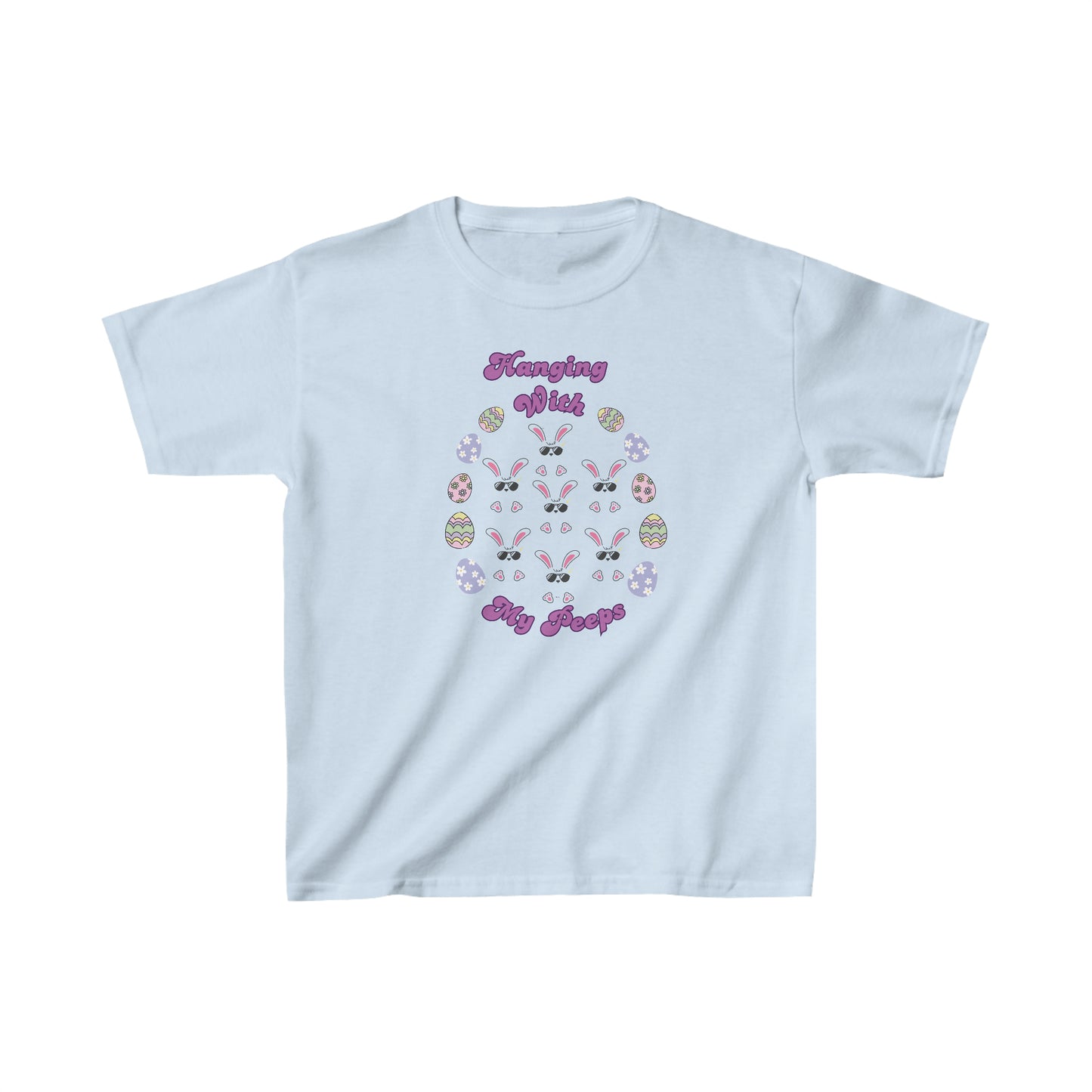 "Hanging With My Peeps" Kids Heavy Cotton™ Tee