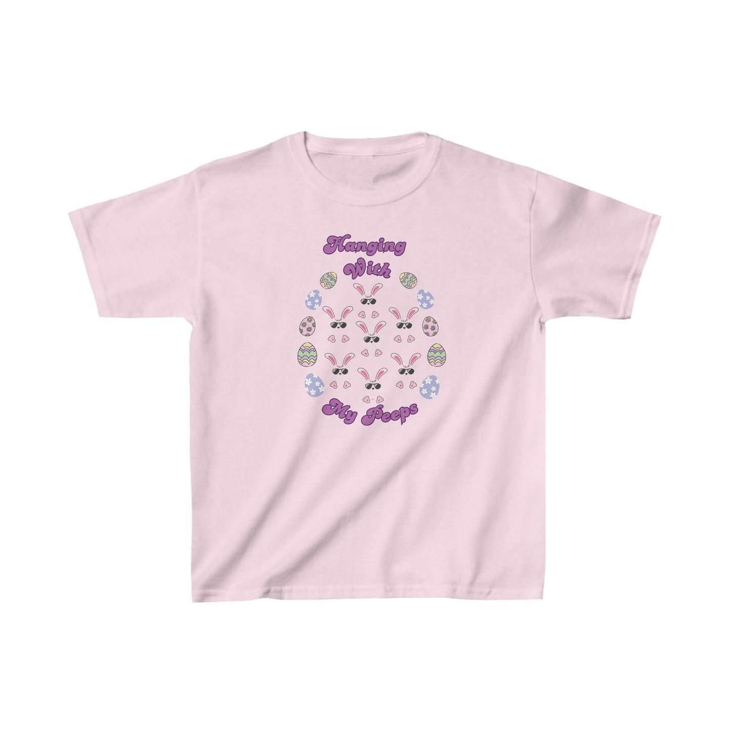 "Hanging With My Peeps" Kids Heavy Cotton™ Tee