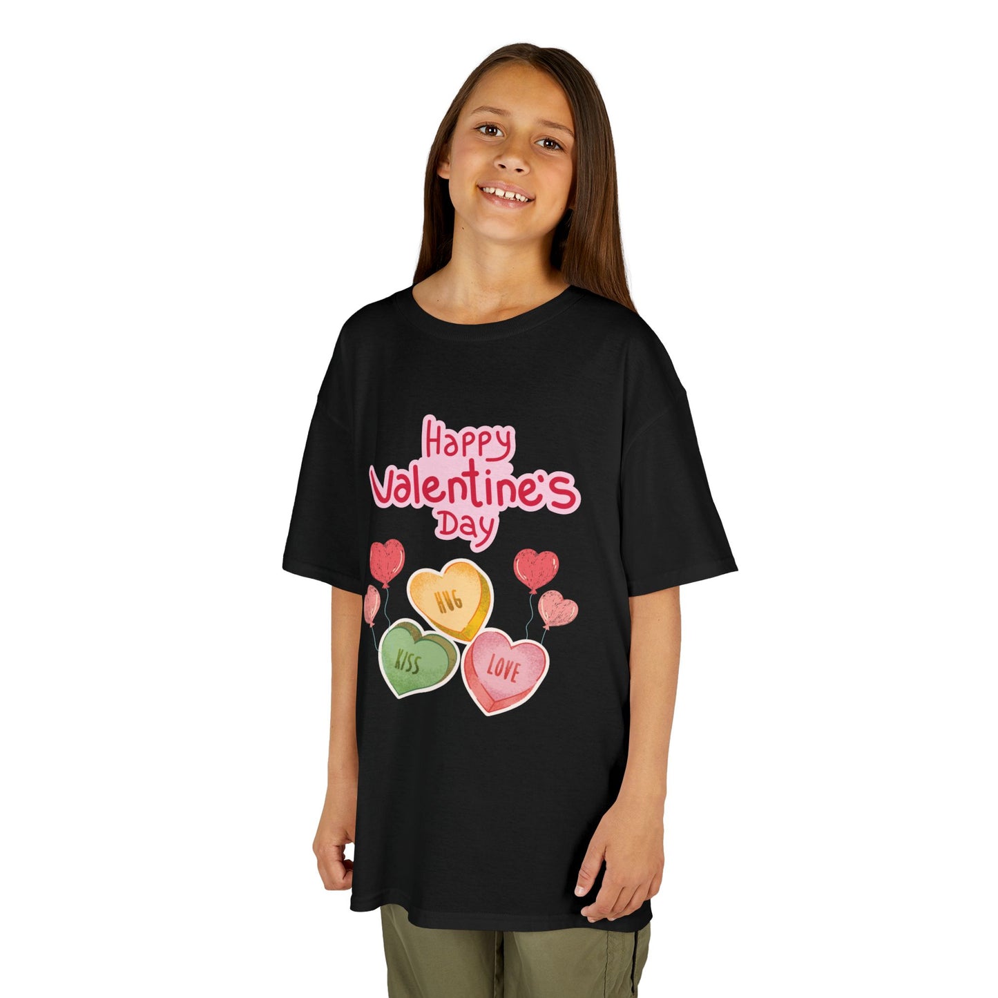 "Happy Valentine's Day-Candy Hearts" Youth Tee — These Adorable Candy Hearts Are A  Nostalgic Favorite!
