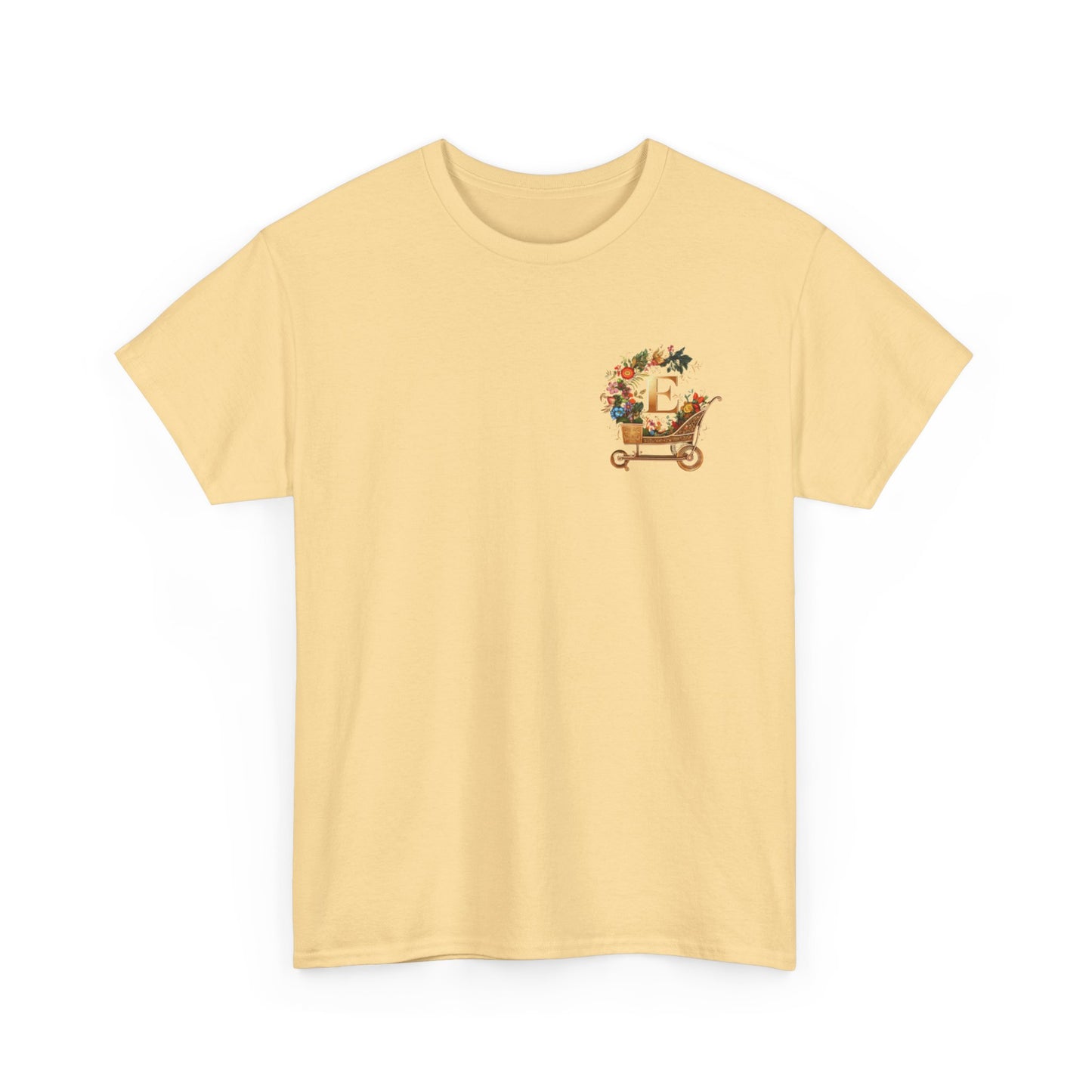 "Magic Forest", Unisex Heavy Cotton Tee - Vibrant Nature-Inspired Design