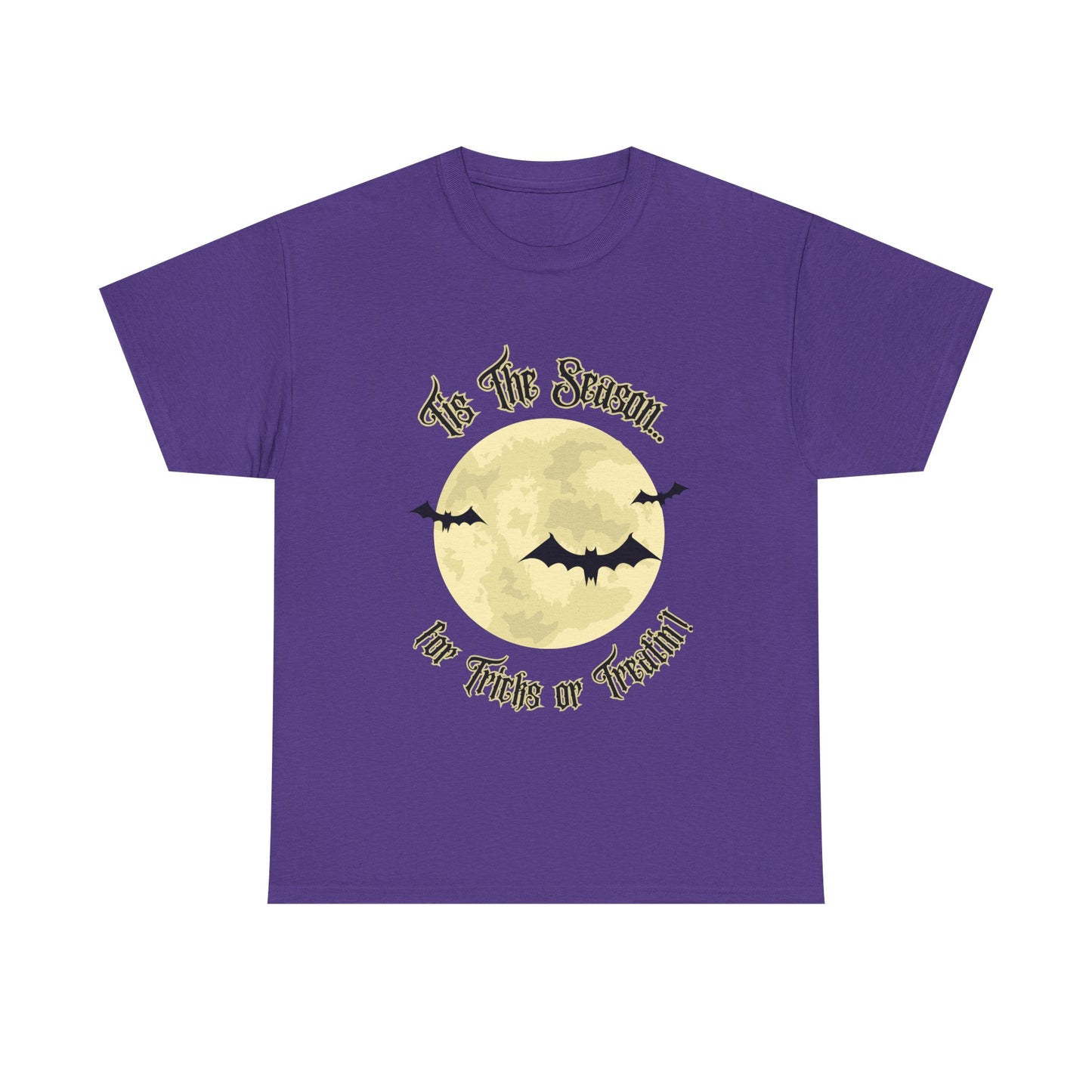 "Tis The Season" Unisex Cotton Tee, Spooky T-Shirt for Halloween