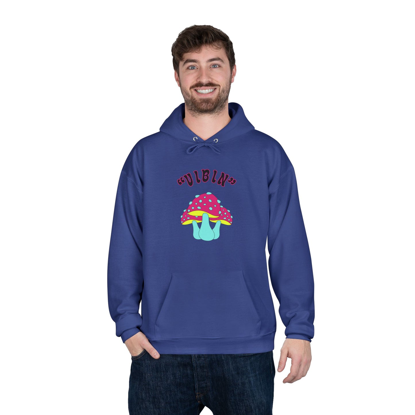 "Vibin" Unisex EcoSmart® Pullover Hoodie Sweatshirt