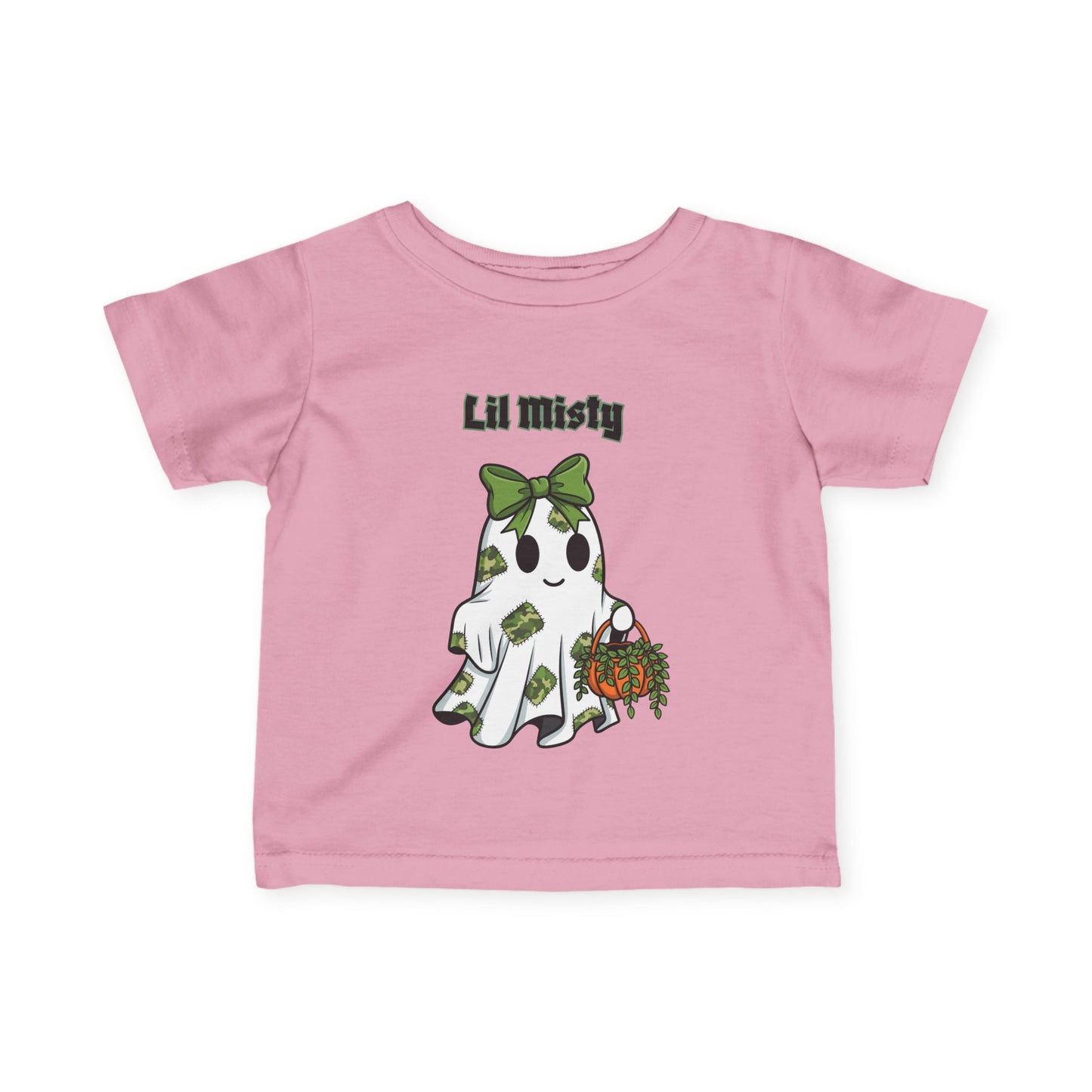 "Lil Misty" Ghost Infant Tee - Cute Baby Halloween Shirt!