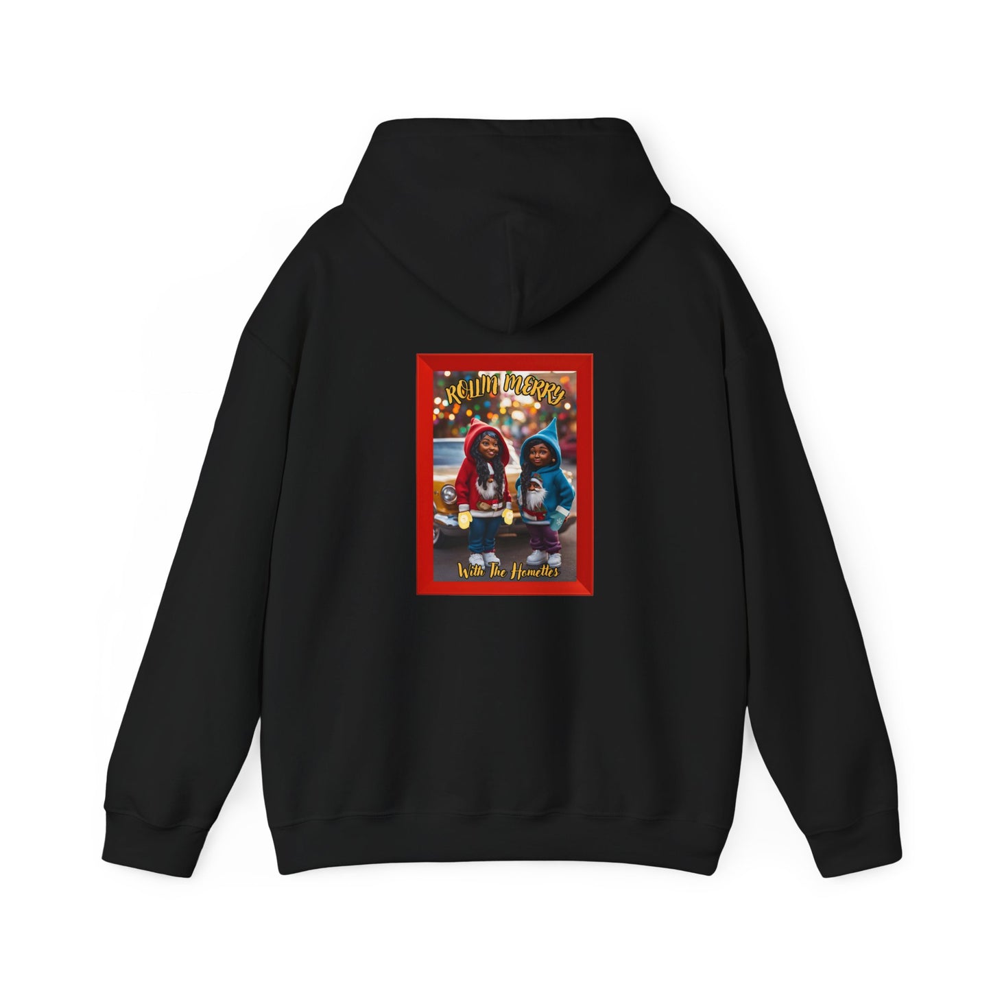 "Rollin Merry With The Homettes" Unisex Heavy Blend™ Hooded Sweatshirt
