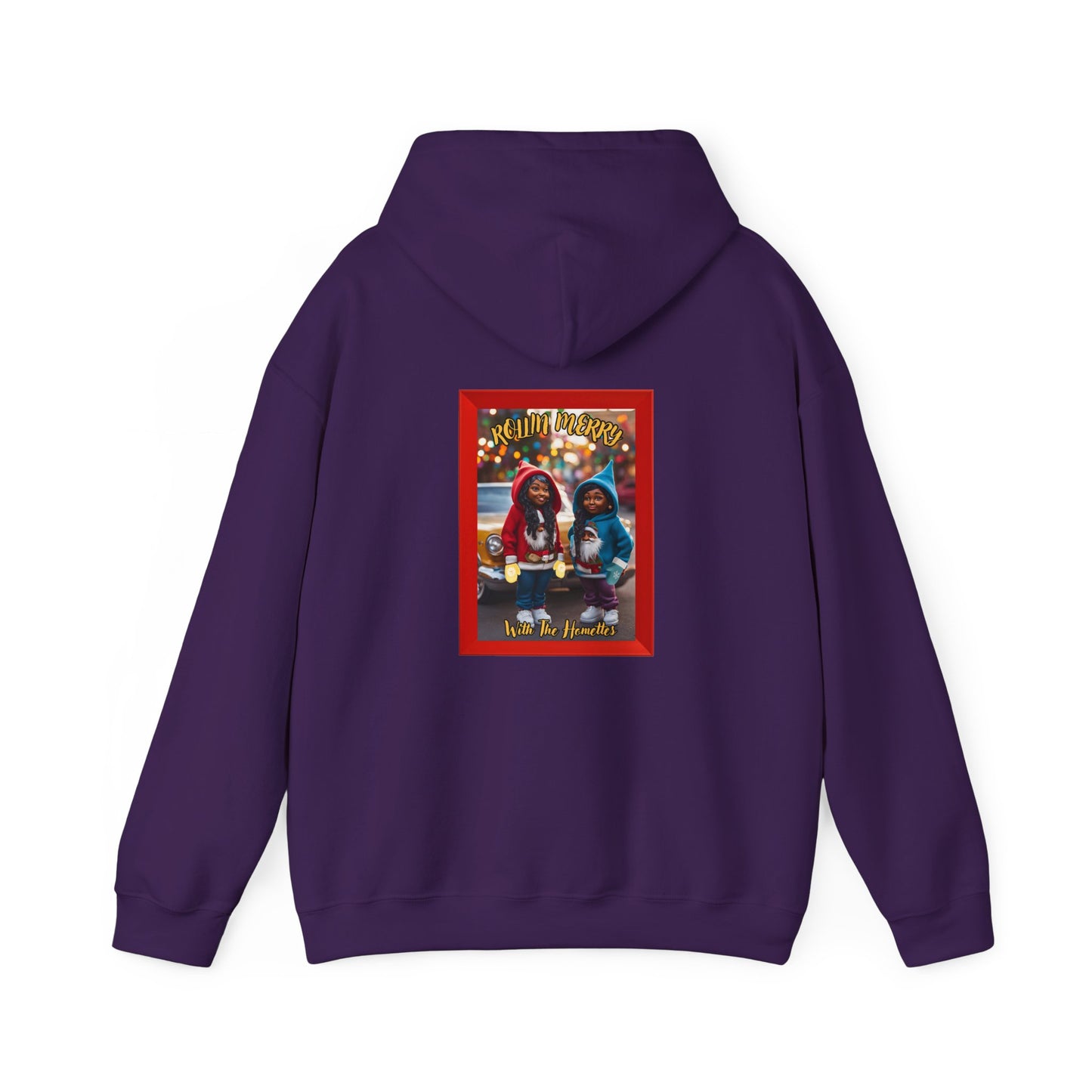 "Rollin Merry With The Homettes" Unisex Heavy Blend™ Hooded Sweatshirt