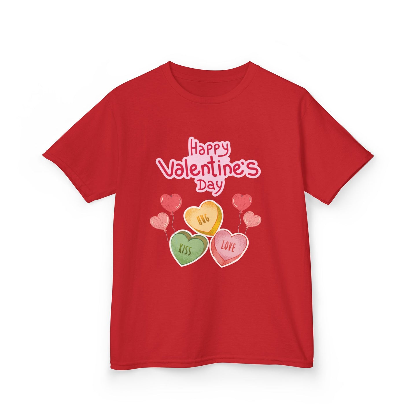 "Happy Valentine's Day-Candy Hearts" Youth Tee — These Adorable Candy Hearts Are A  Nostalgic Favorite!