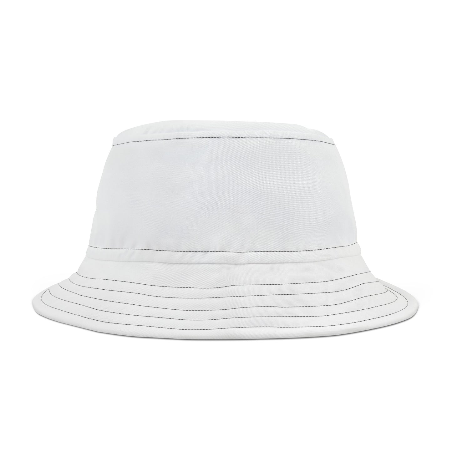 "French Quarter Drinking Team"  White Bucket Hat with Black or White Stitching