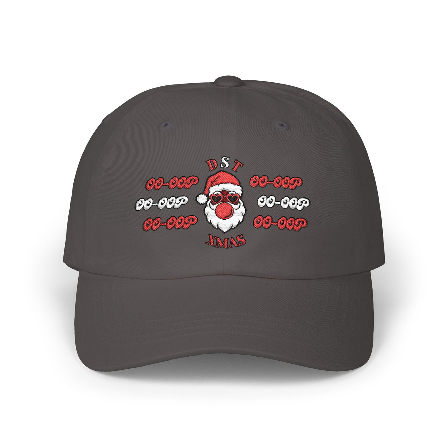 "DSK-Bubble Popping Santa"  Embroidered  lassic Dad Cap"