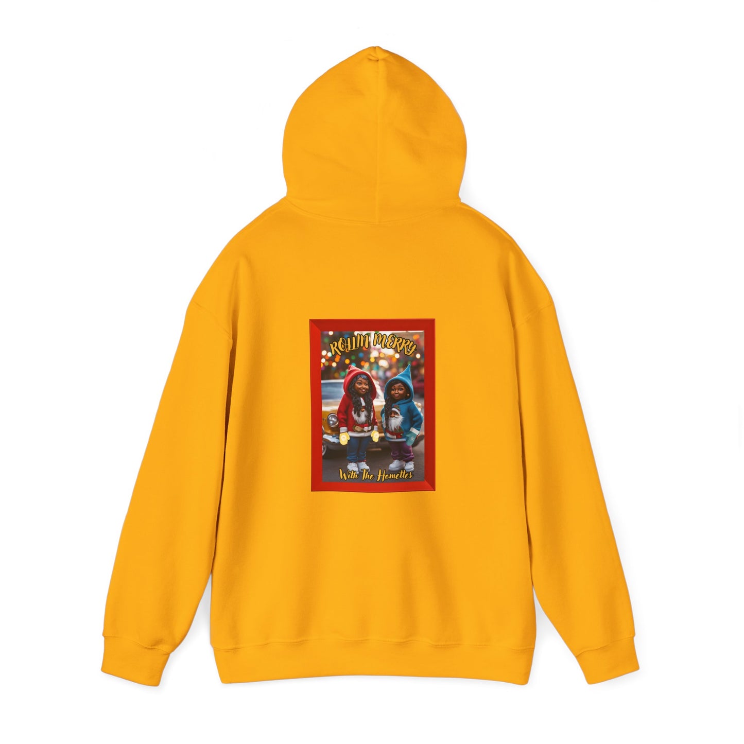 "Rollin Merry With The Homettes" Unisex Heavy Blend™ Hooded Sweatshirt
