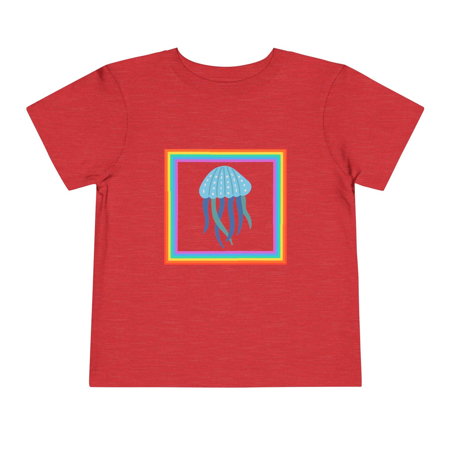 Toddler Jellyfish Tee — Colorful Ocean Summer Toddler T-Shirt
