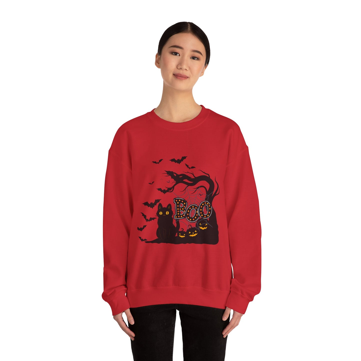 "Boo" Unisex Heavy Blend™ Crewneck Sweatshirt