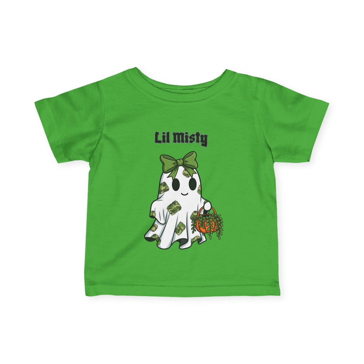 "Lil Misty" Ghost Infant Tee - Cute Baby Halloween Shirt!