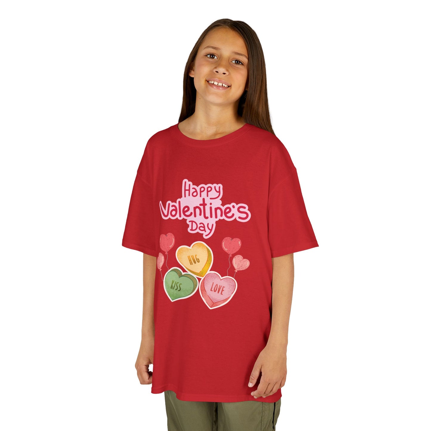 "Happy Valentine's Day-Candy Hearts" Youth Tee — These Adorable Candy Hearts Are A  Nostalgic Favorite!
