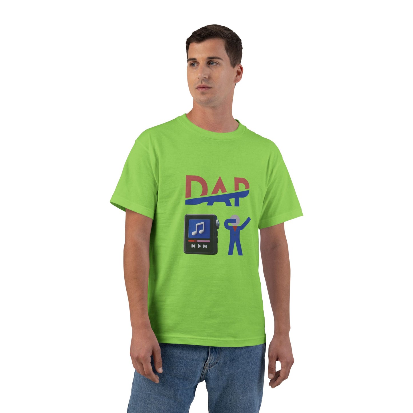 "Dap" Graphic Beefy-T® Short-Sleeve T-Shirt.  Great for the younger crown!