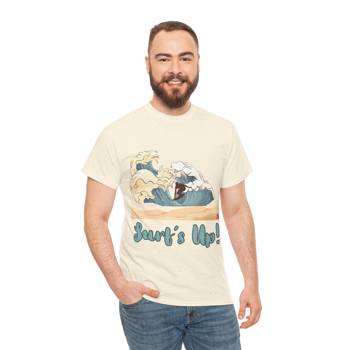 Surf's Up!! Surf Graphic T-Shirt — Surf-Inspired Unisex Tee