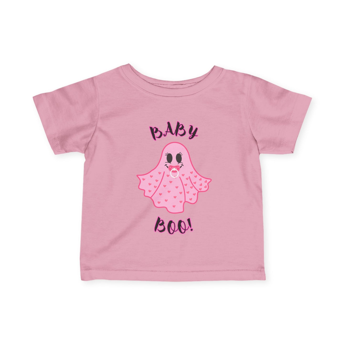 "Baby Boo-Pink" Ghost Infant Halloween Tee!