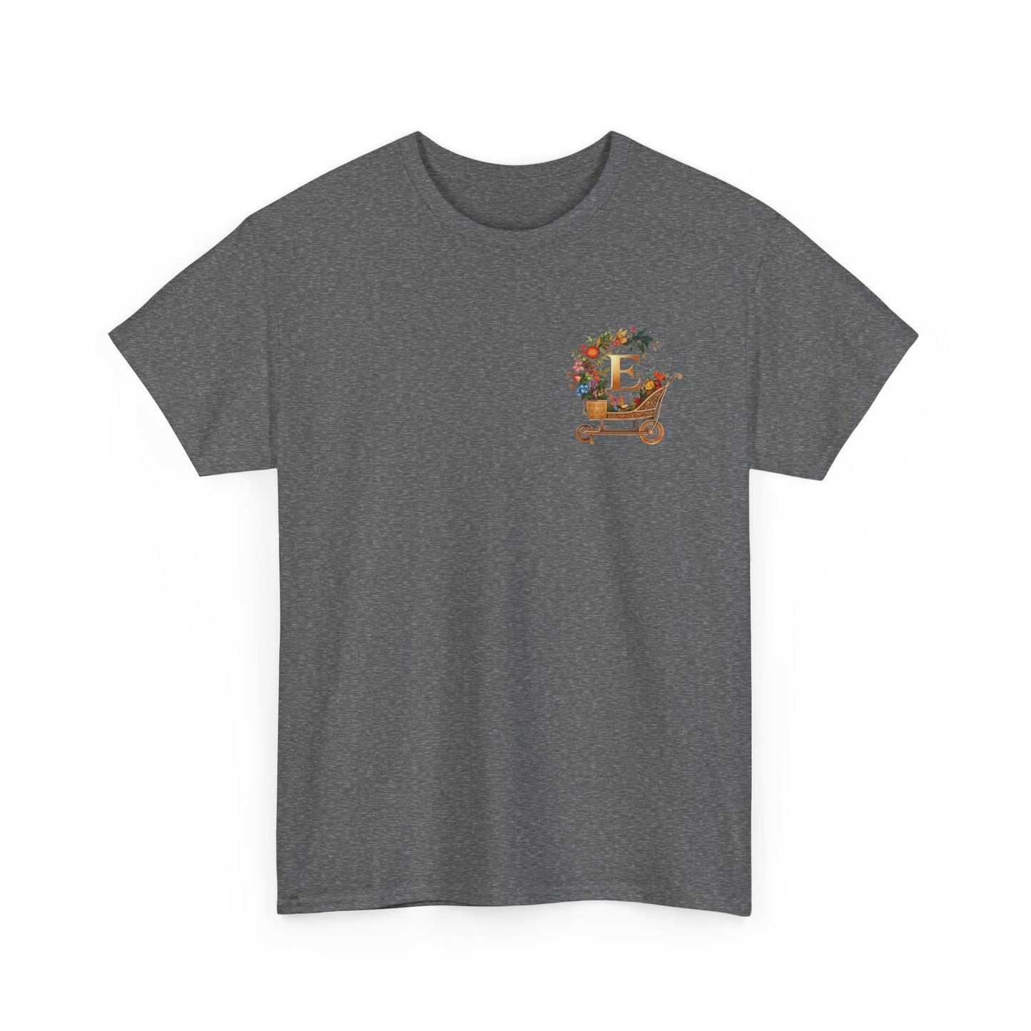 "Magic Forest", Unisex Heavy Cotton Tee - Vibrant Nature-Inspired Design