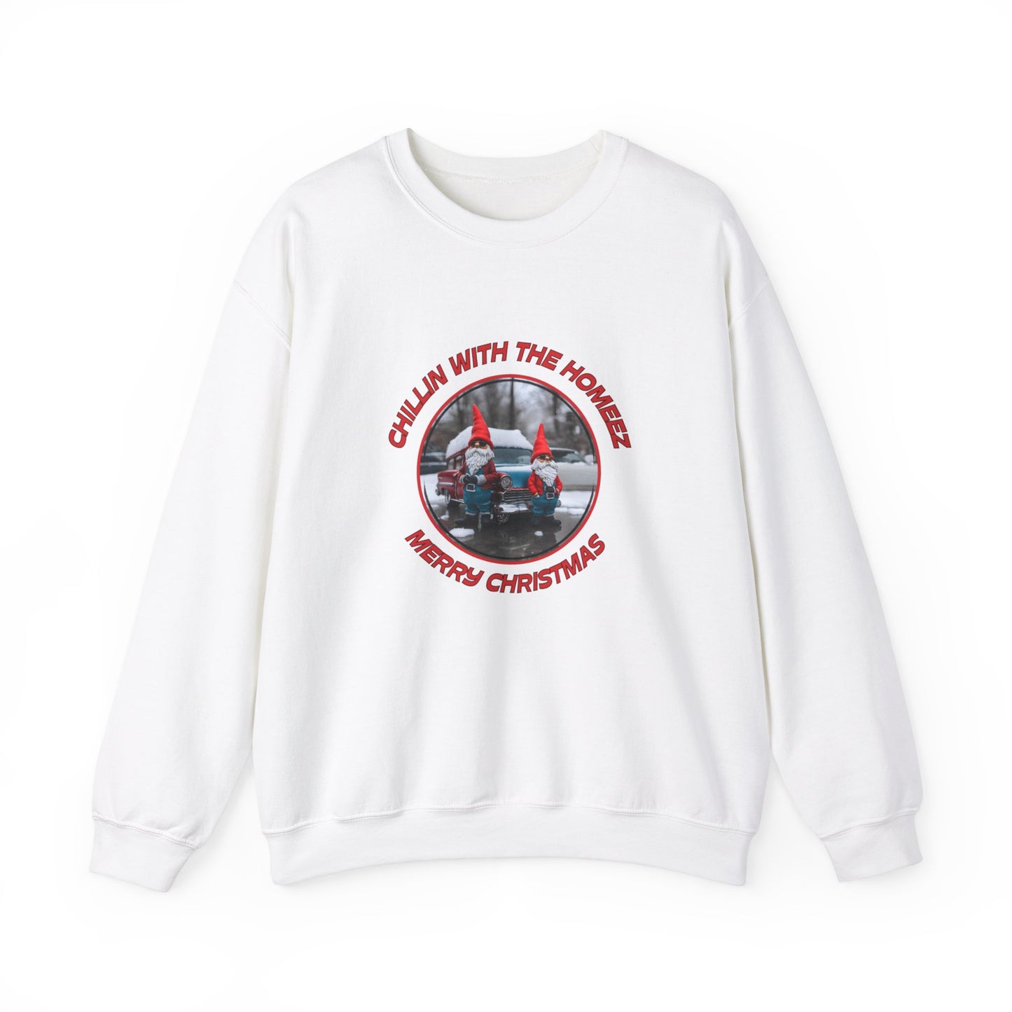 "Chillin With The Homeez" Unisex Heavy Blend™ Crewneck Sweatshirt