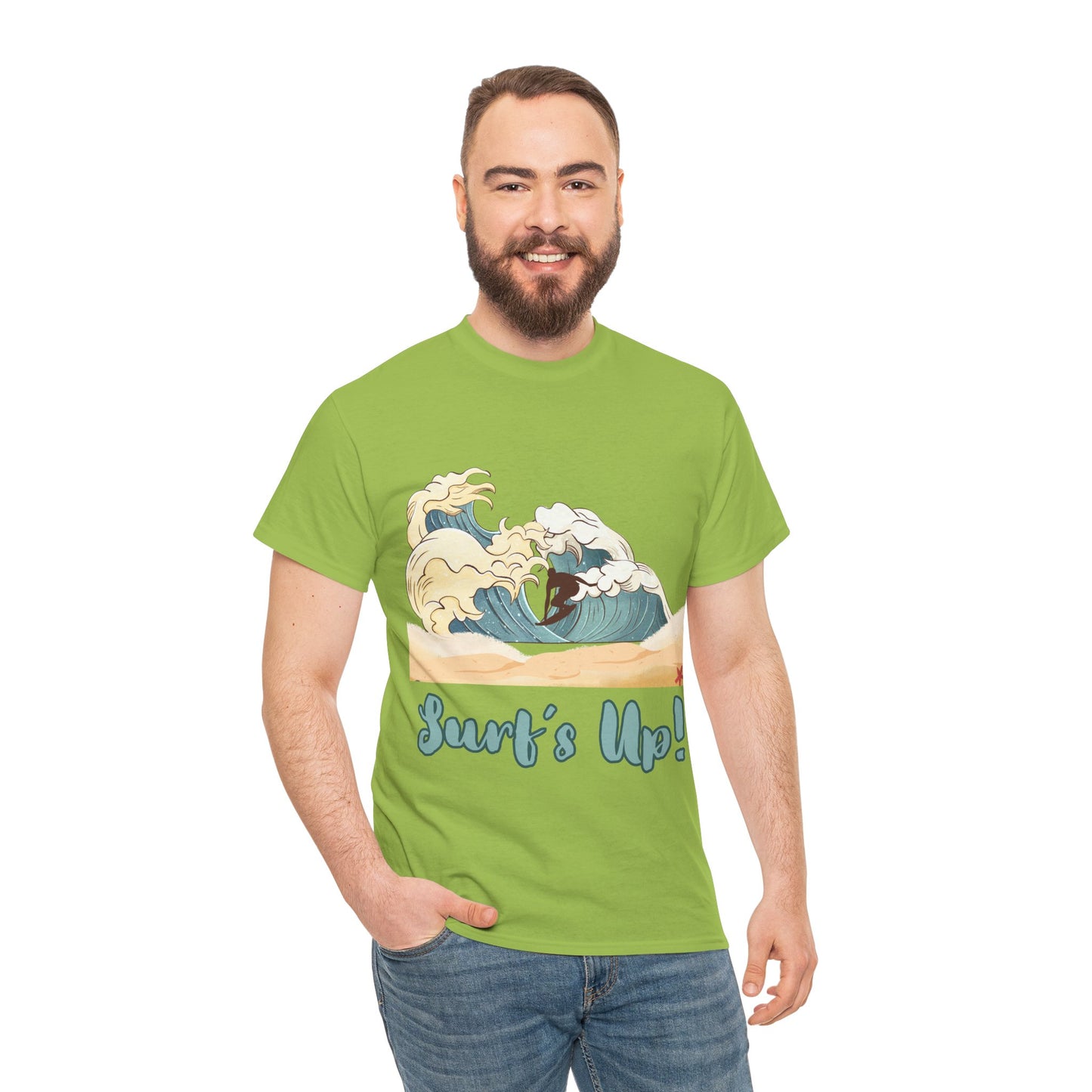 Surf's Up!! Surf Graphic T-Shirt — Surf-Inspired Unisex Tee