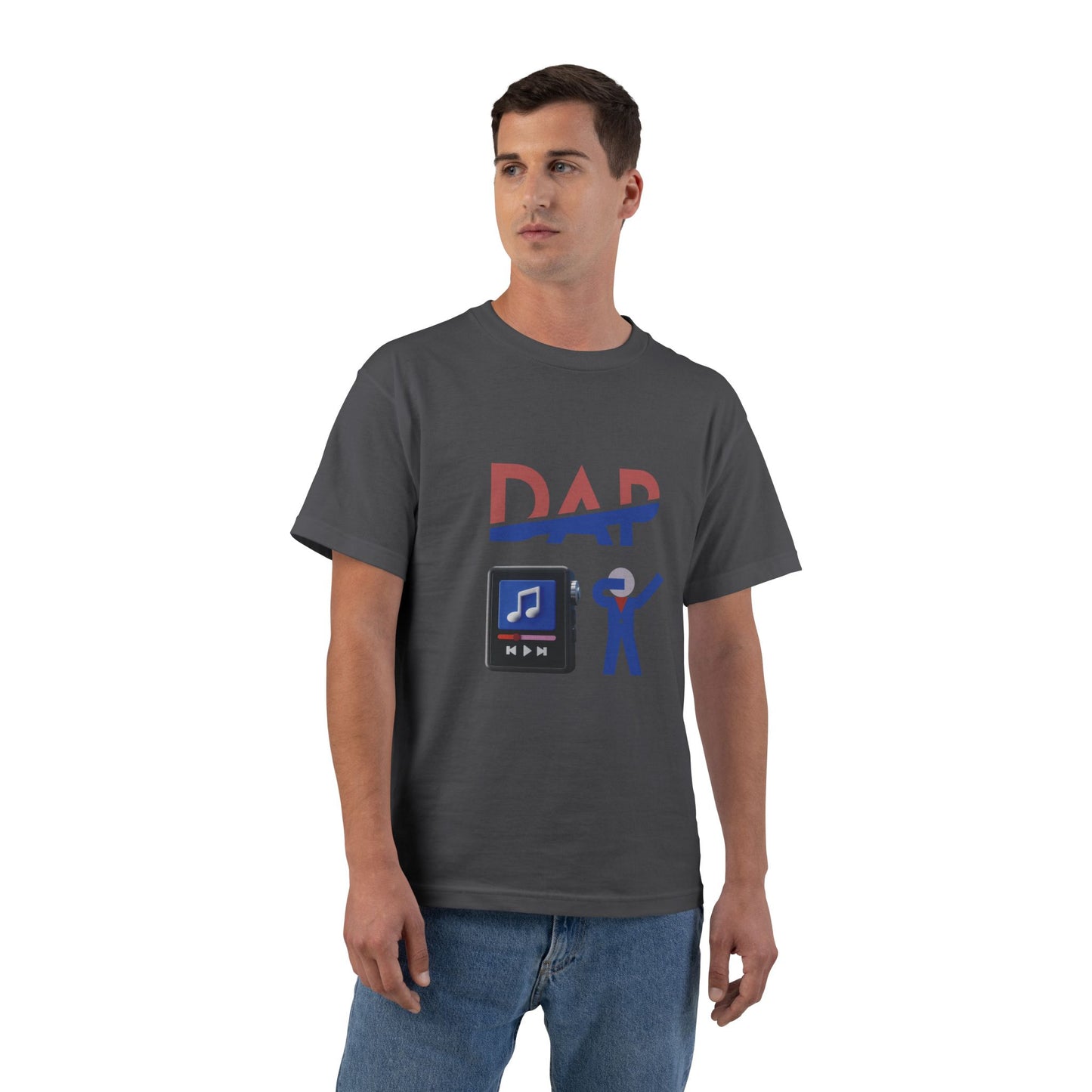 "Dap" Graphic Beefy-T® Short-Sleeve T-Shirt.  Great for the younger crown!