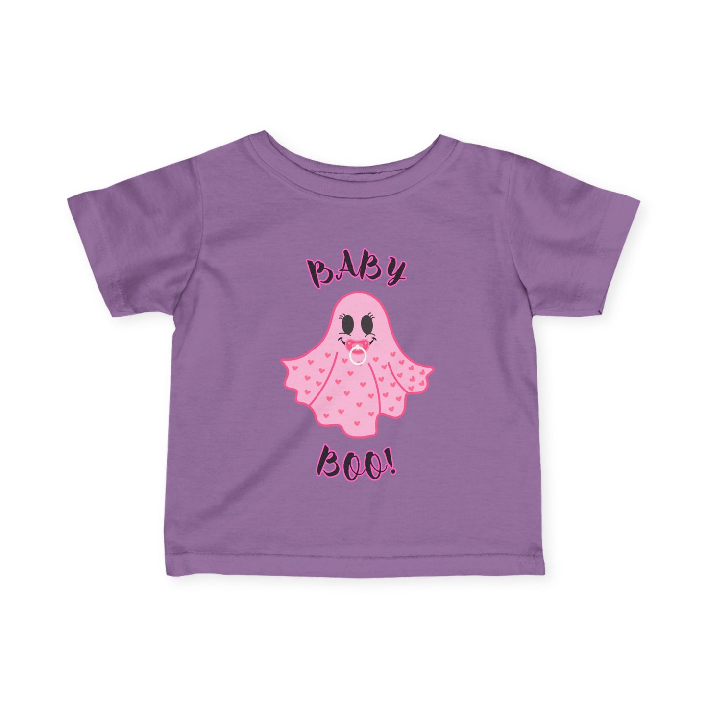 "Baby Boo-Pink" Ghost Infant Halloween Tee!