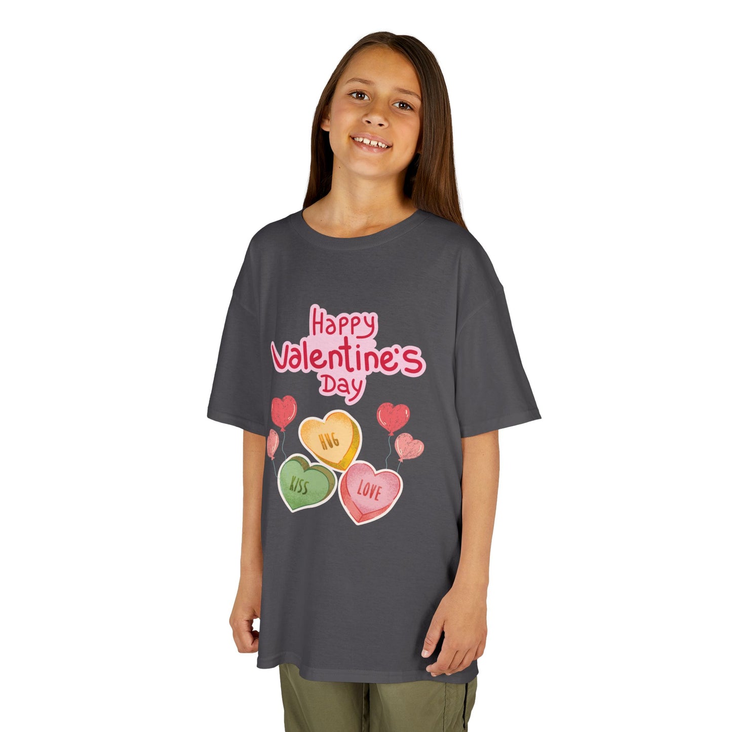 "Happy Valentine's Day-Candy Hearts" Youth Tee — These Adorable Candy Hearts Are A  Nostalgic Favorite!