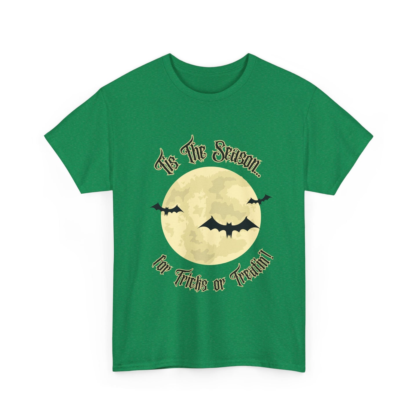 "Tis The Season" Unisex Cotton Tee, Spooky T-Shirt for Halloween