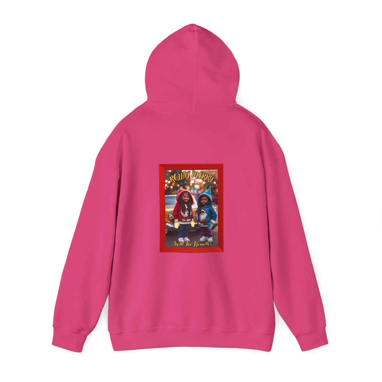 "Rollin Merry With The Homettes" Unisex Heavy Blend™ Hooded Sweatshirt