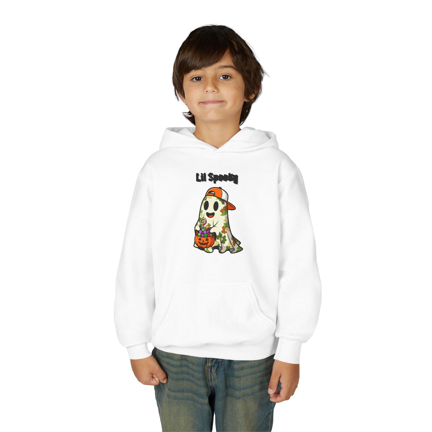 "Lil Spooky",Youth Pullover Sweatshirt Hoodie